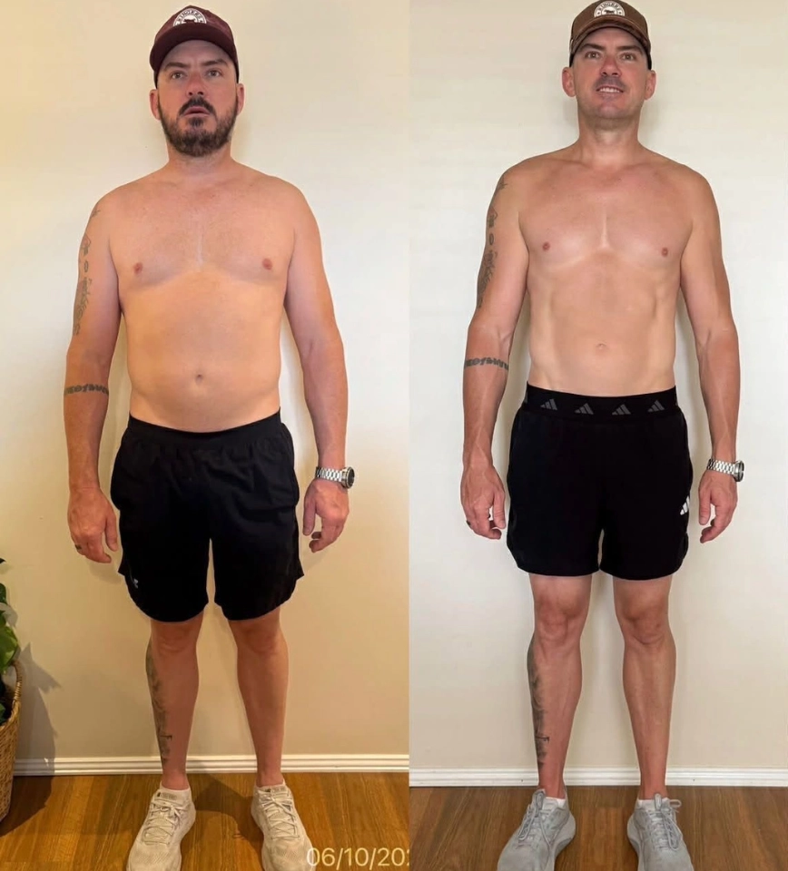 Ben Before and After