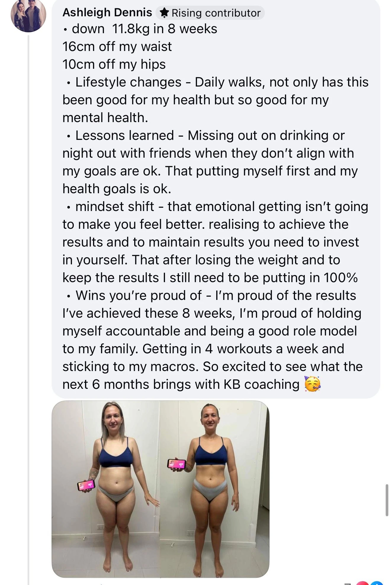 Kingbodies Testimonial