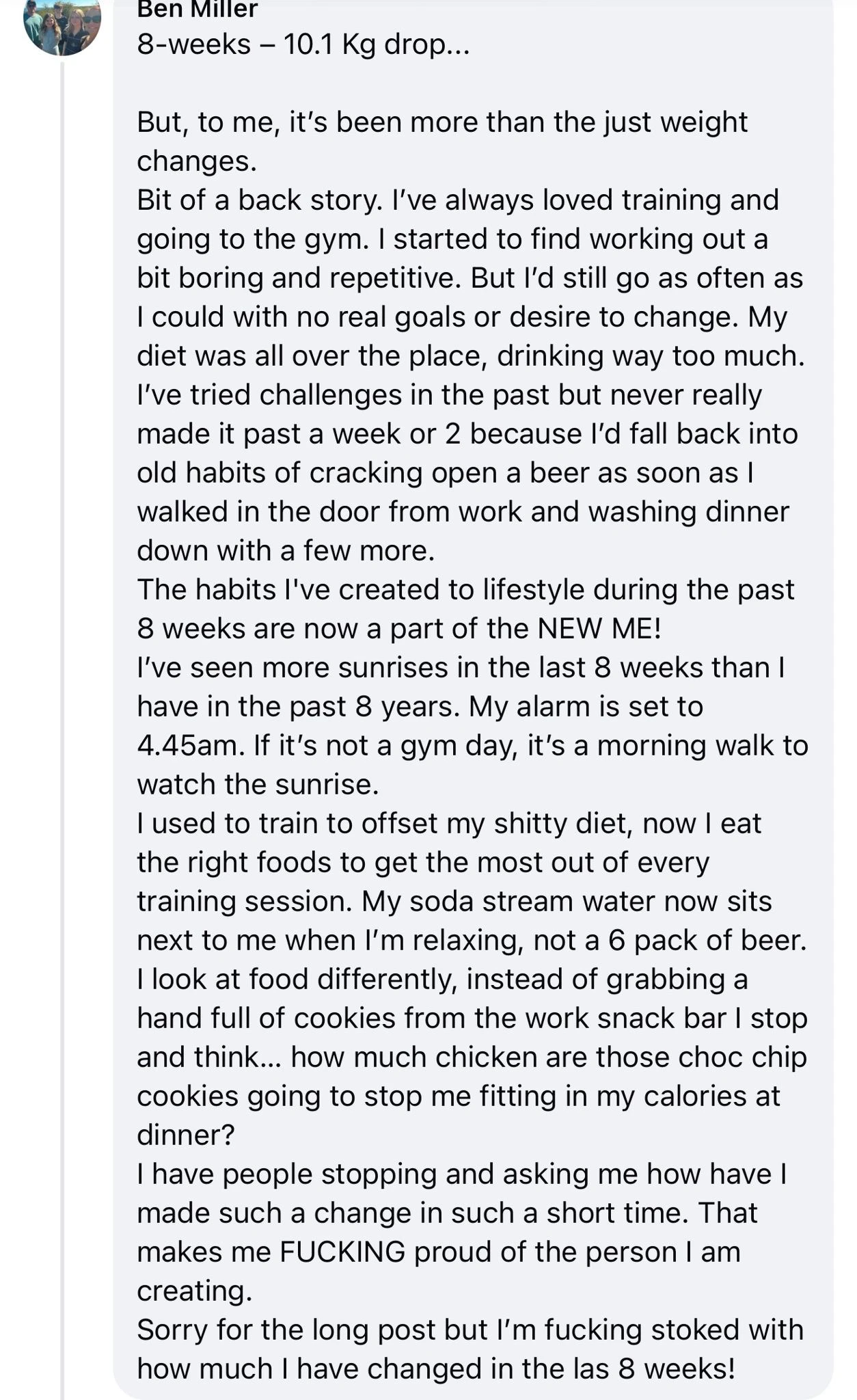 Kingbodies Testimonial