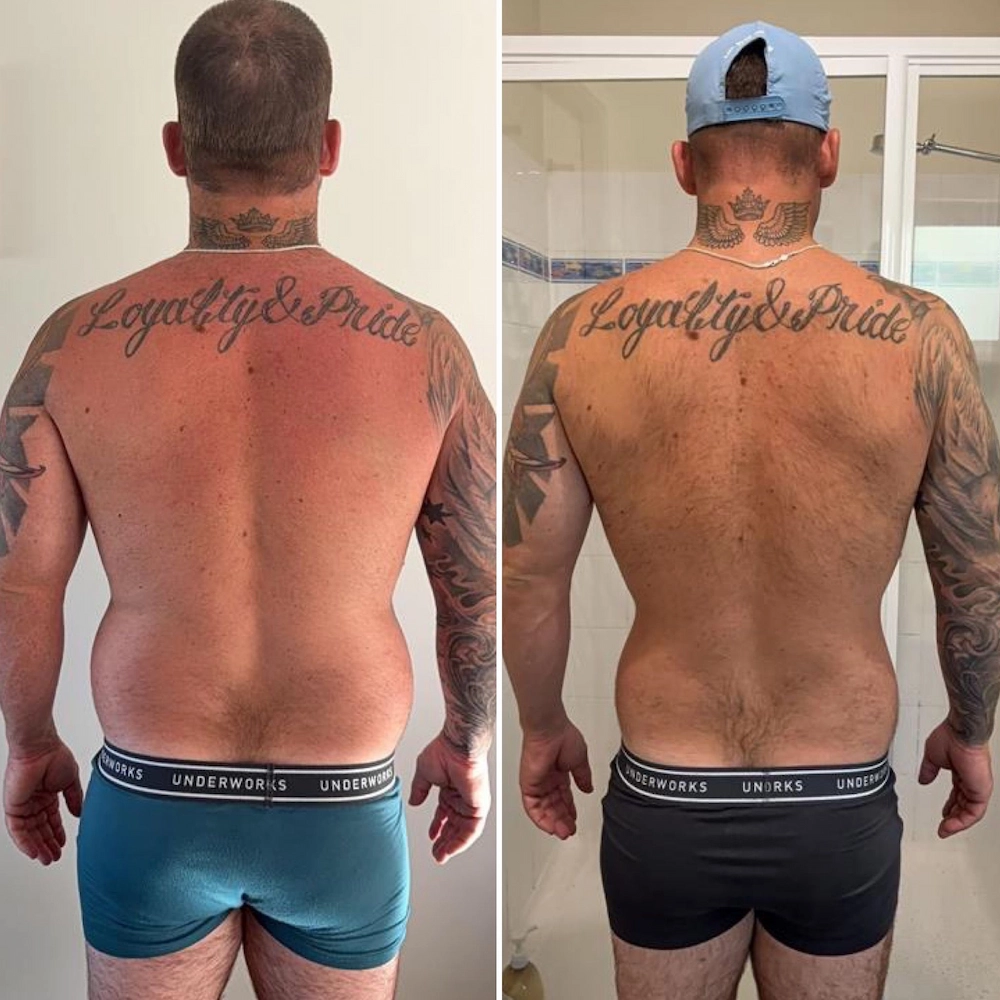 Matty Back View Transformation
